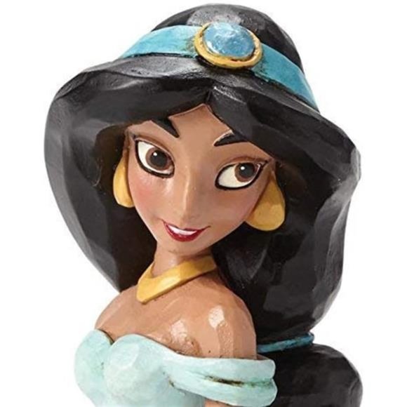 Disney Traditions by Jim Shore Aladdin Jasmine Personality Pose Figurine, 3.55" - Picture 2 of 5